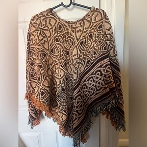 Irish poncho